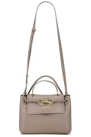 Small Ciao Ciao Bag Limestone & Muse Brass