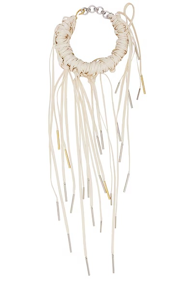 Cotton Necklace Ecru