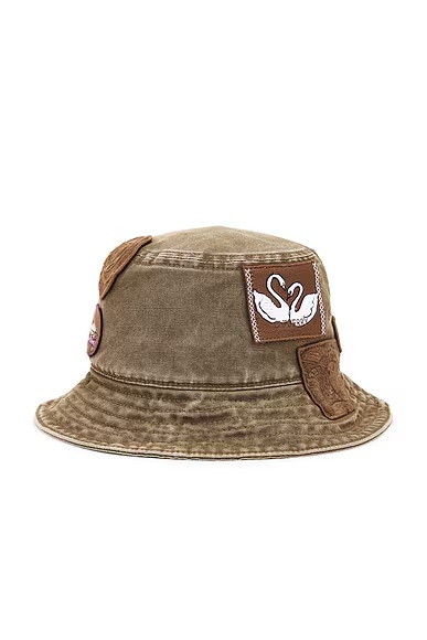 Patch Bucket Hat Khaki