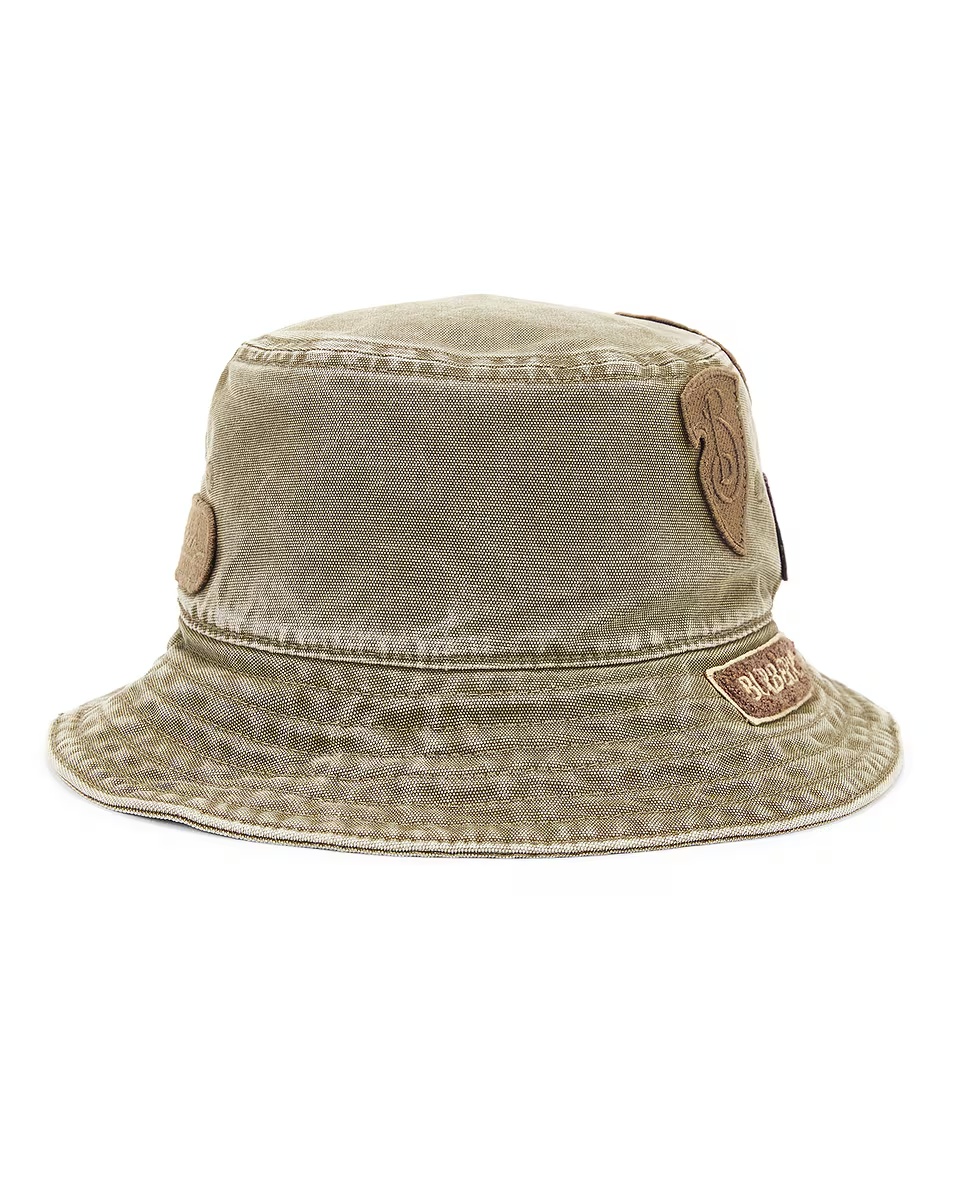 Patch Bucket Hat Khaki