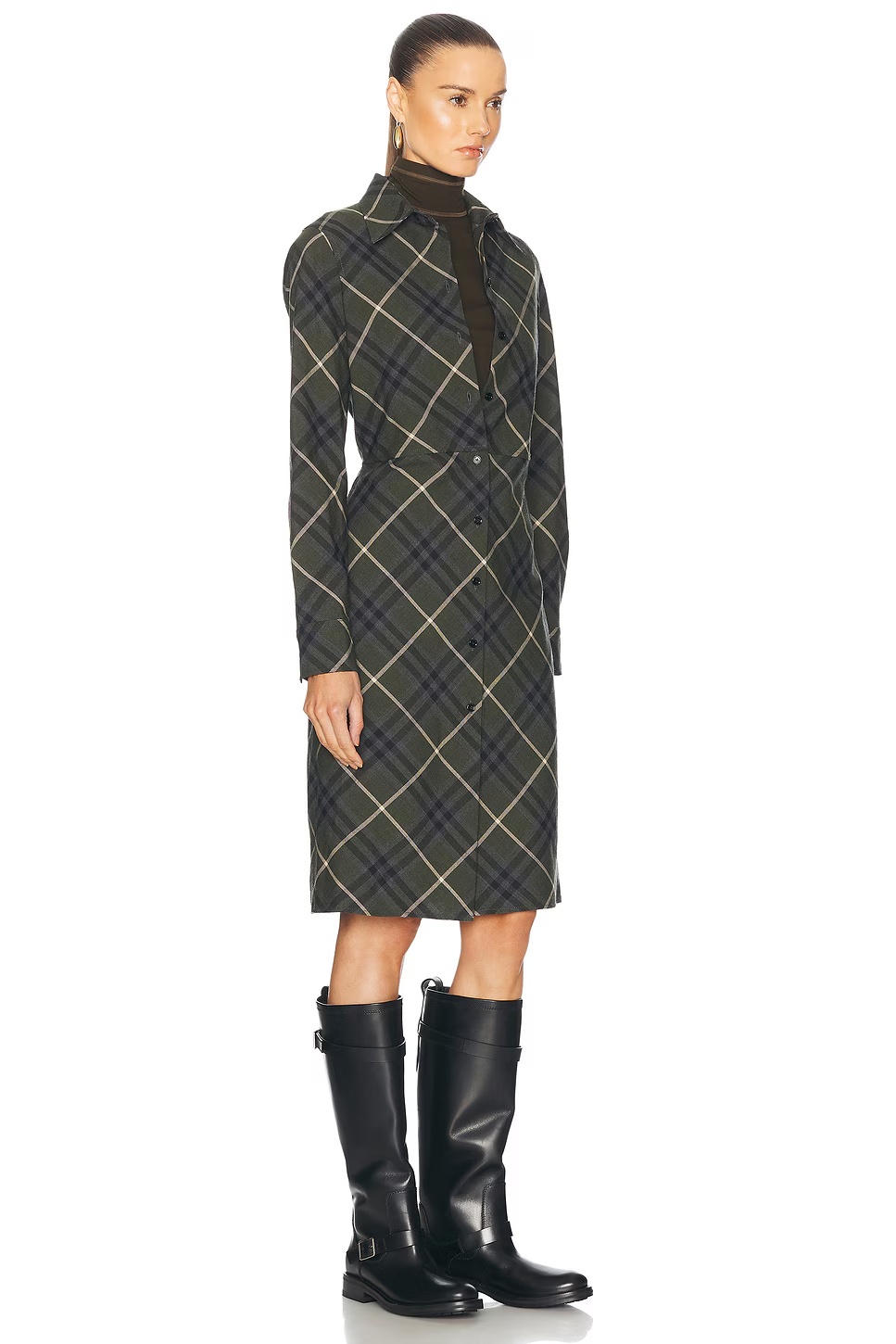 Long Sleeve Midi Dress Marsh IP Check