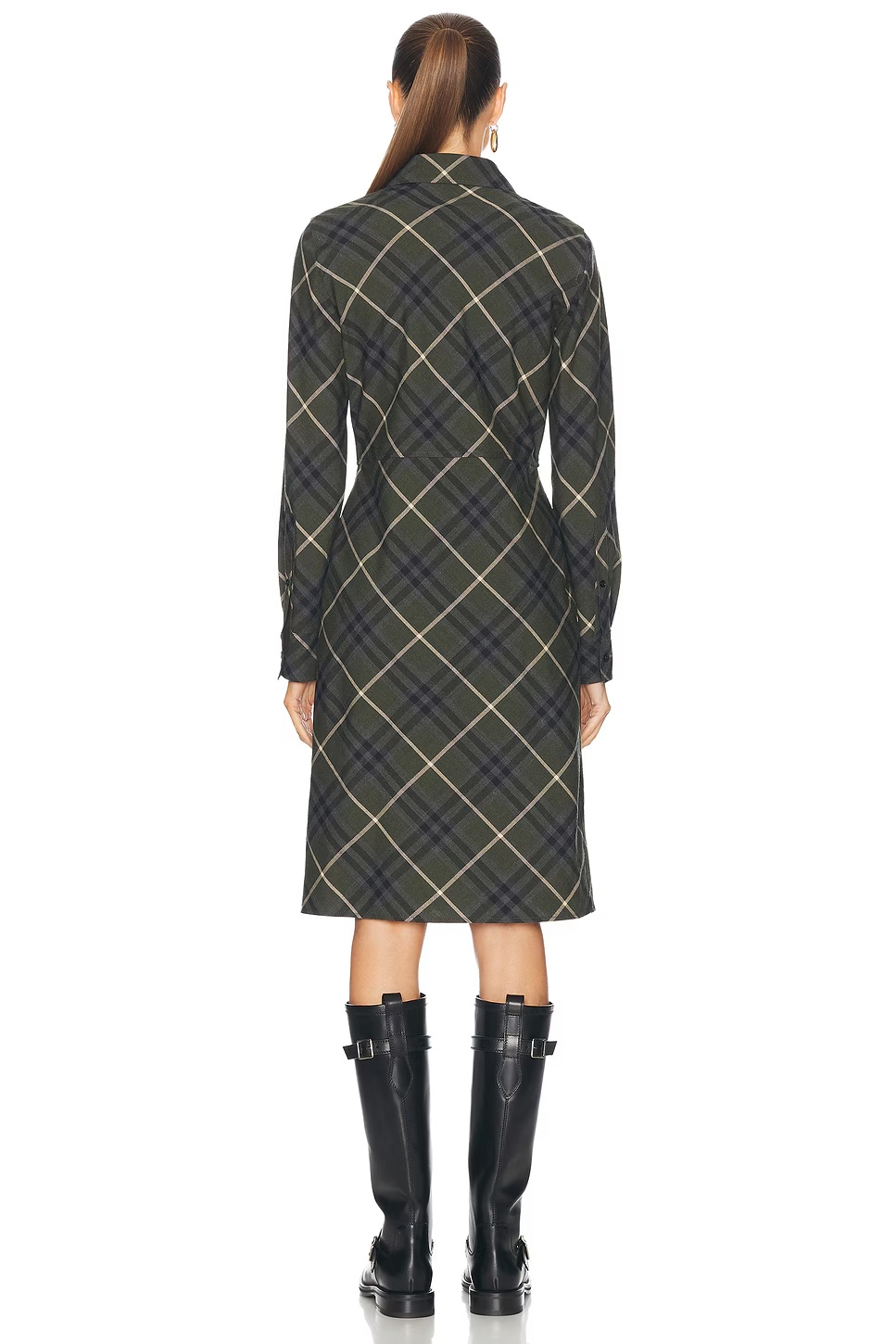 Long Sleeve Midi Dress Marsh IP Check