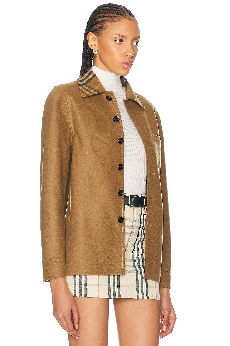 Button Up Jacket Shrew Ip Check
