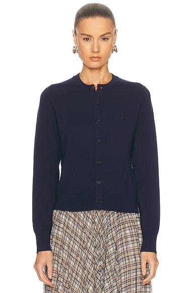 Kalas Yak Cardigan Navy Melange