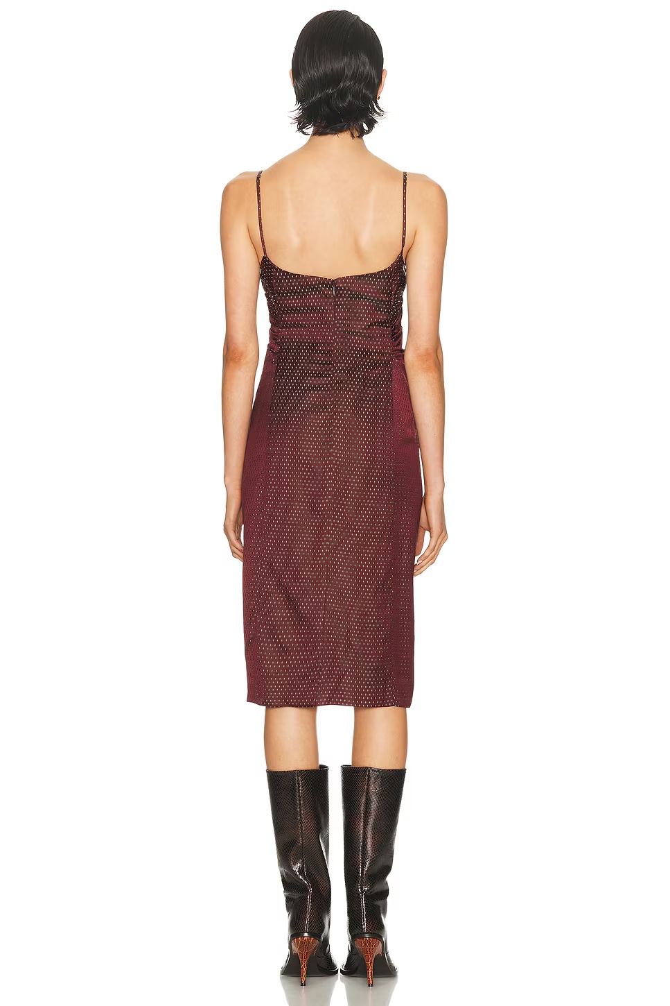 Dirios Dress Burgundy