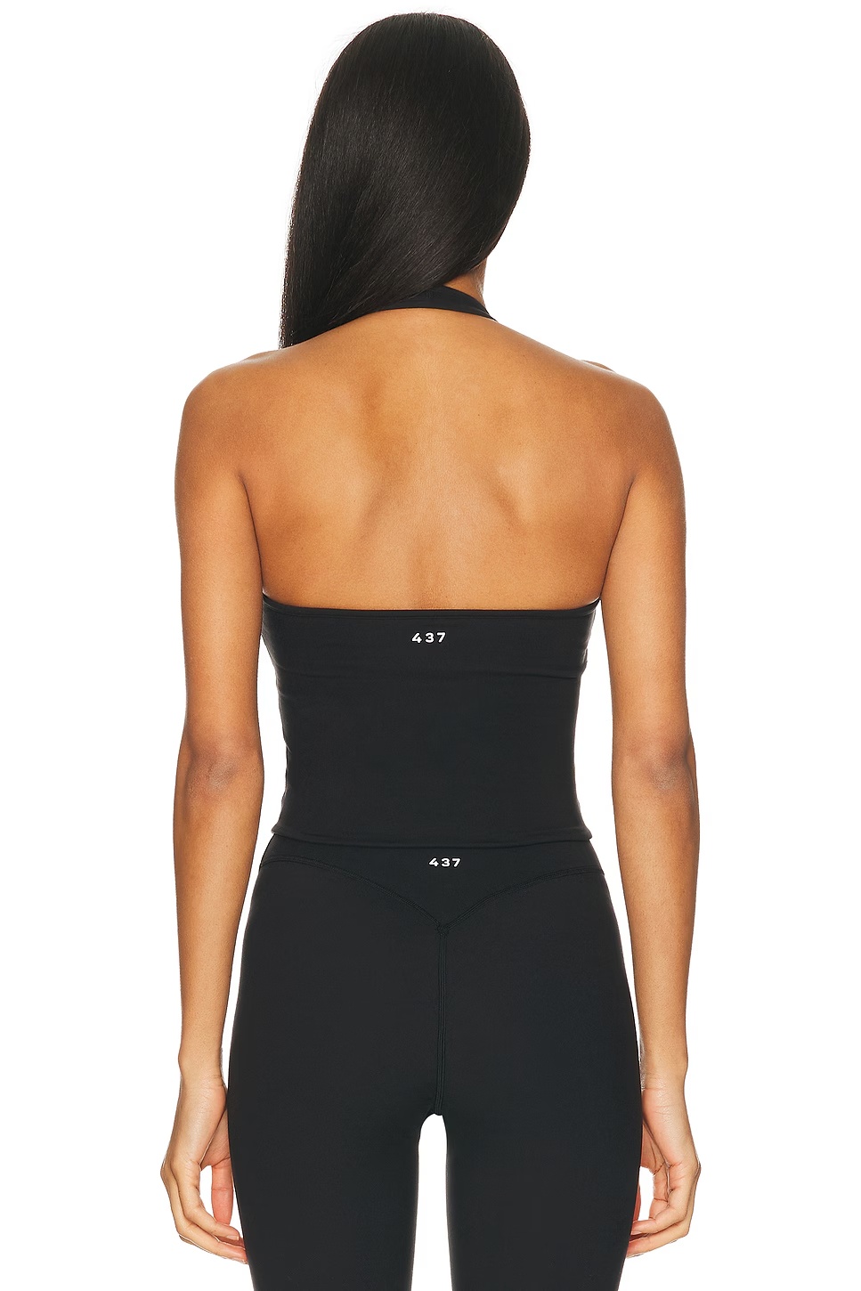 The Halter Tank Top Black