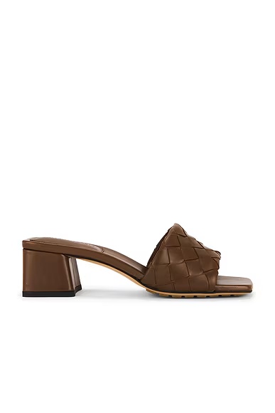 Mule Sandal Dark Leather