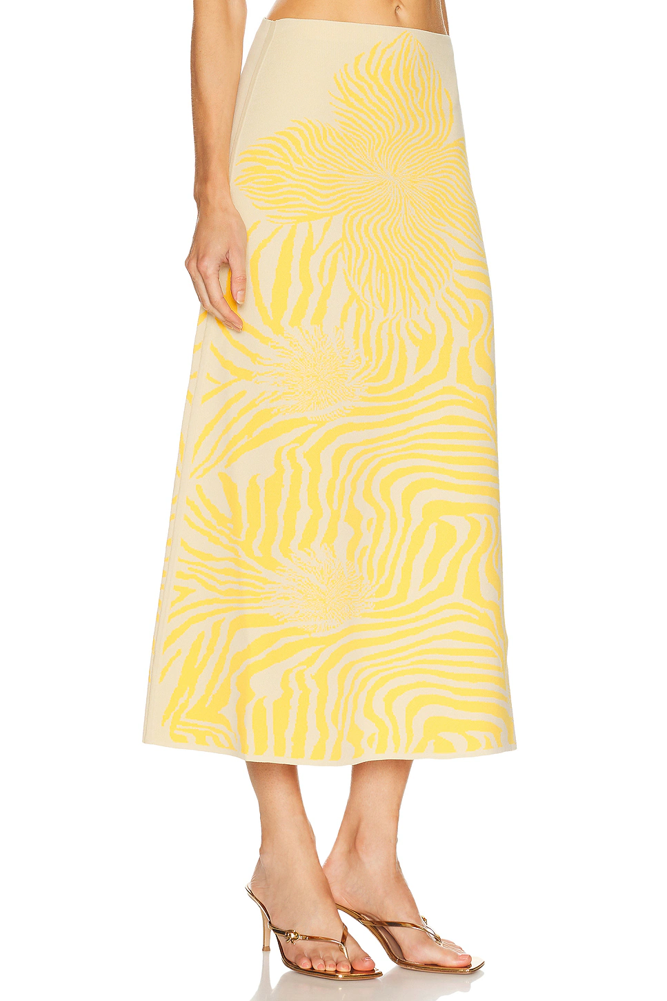 Jazlyn Skirt Yellow Bloom