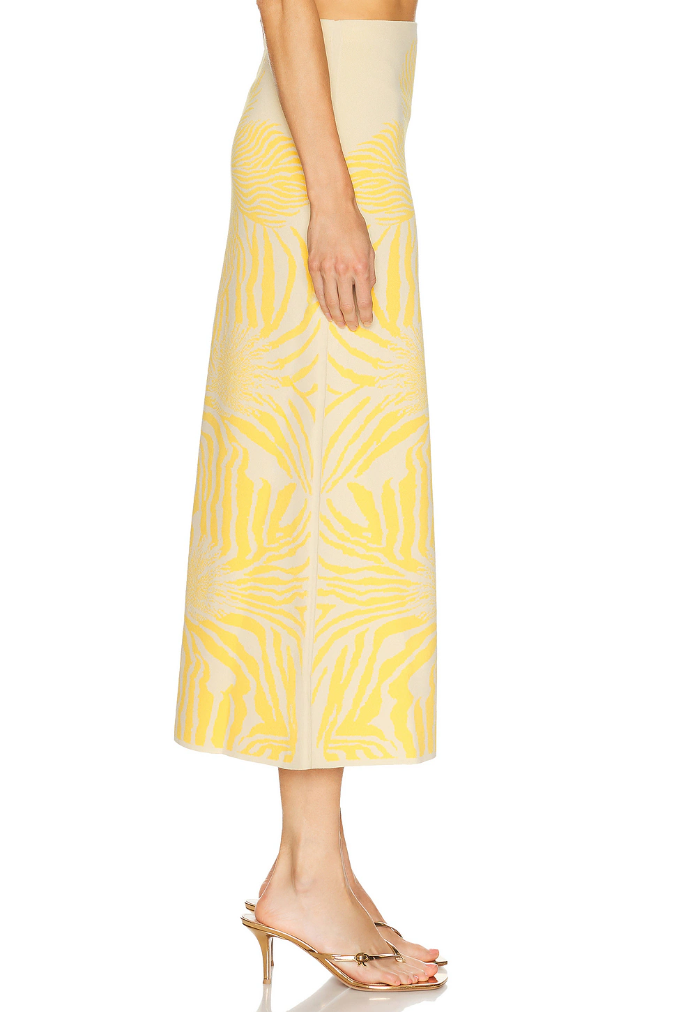 Jazlyn Skirt Yellow Bloom