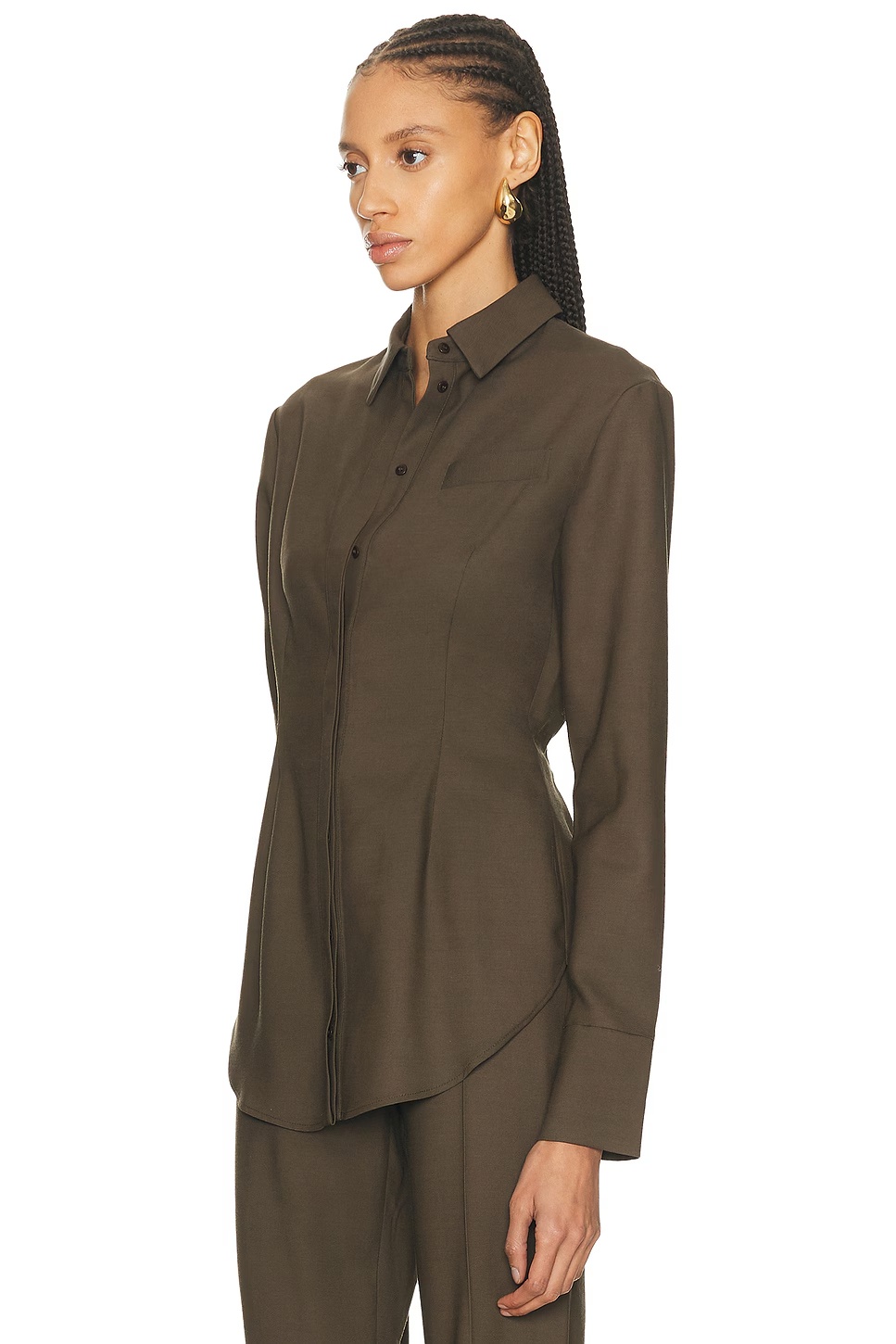 Elvin Shirt Chocolate