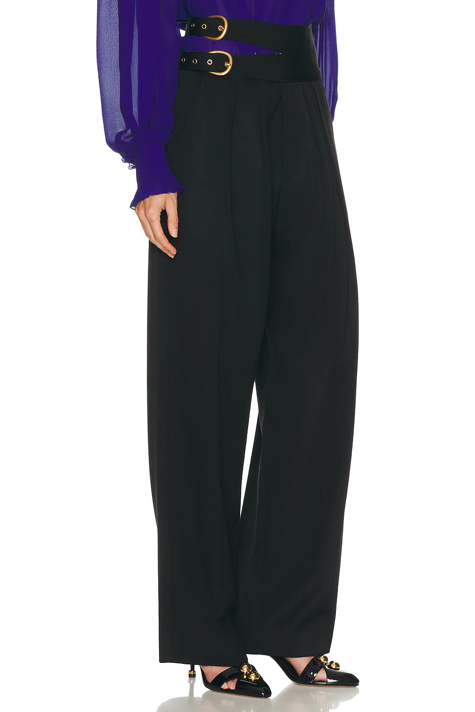 Balloon Trouser Black