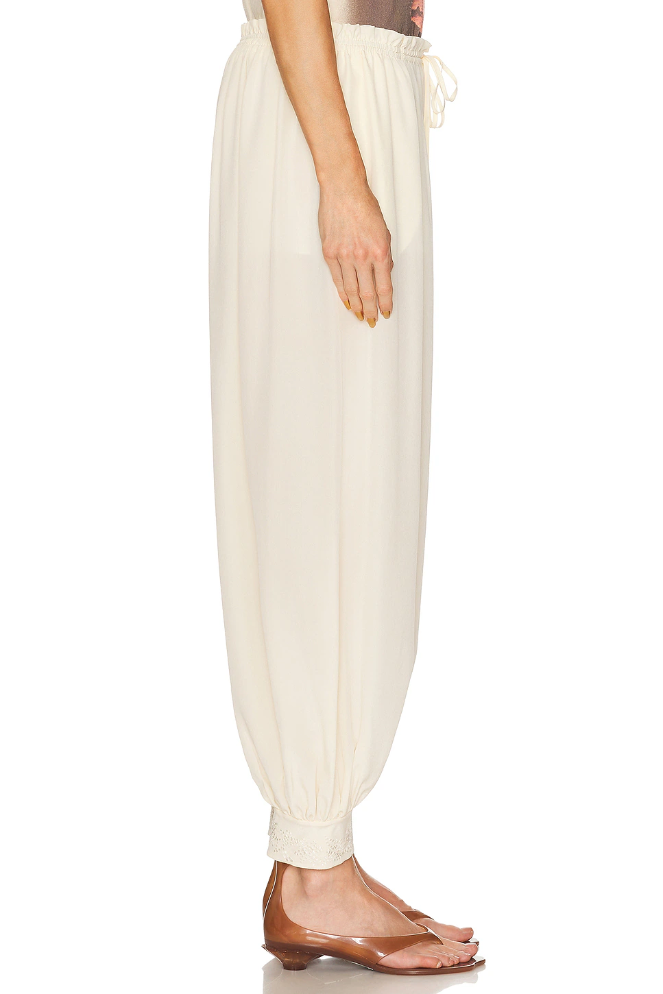 Balloon Pant Pristine White