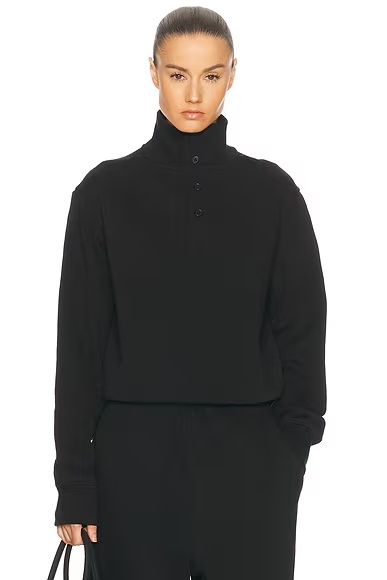 Port Pullover Black
