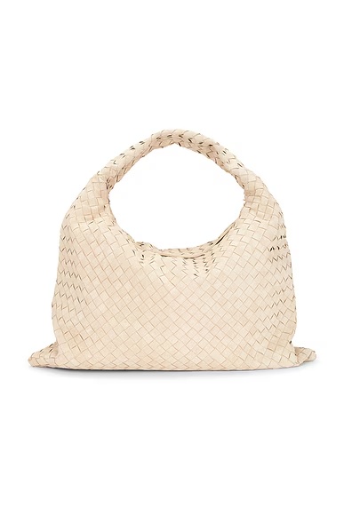 Large Hop Bag Ecru & Muse Brass