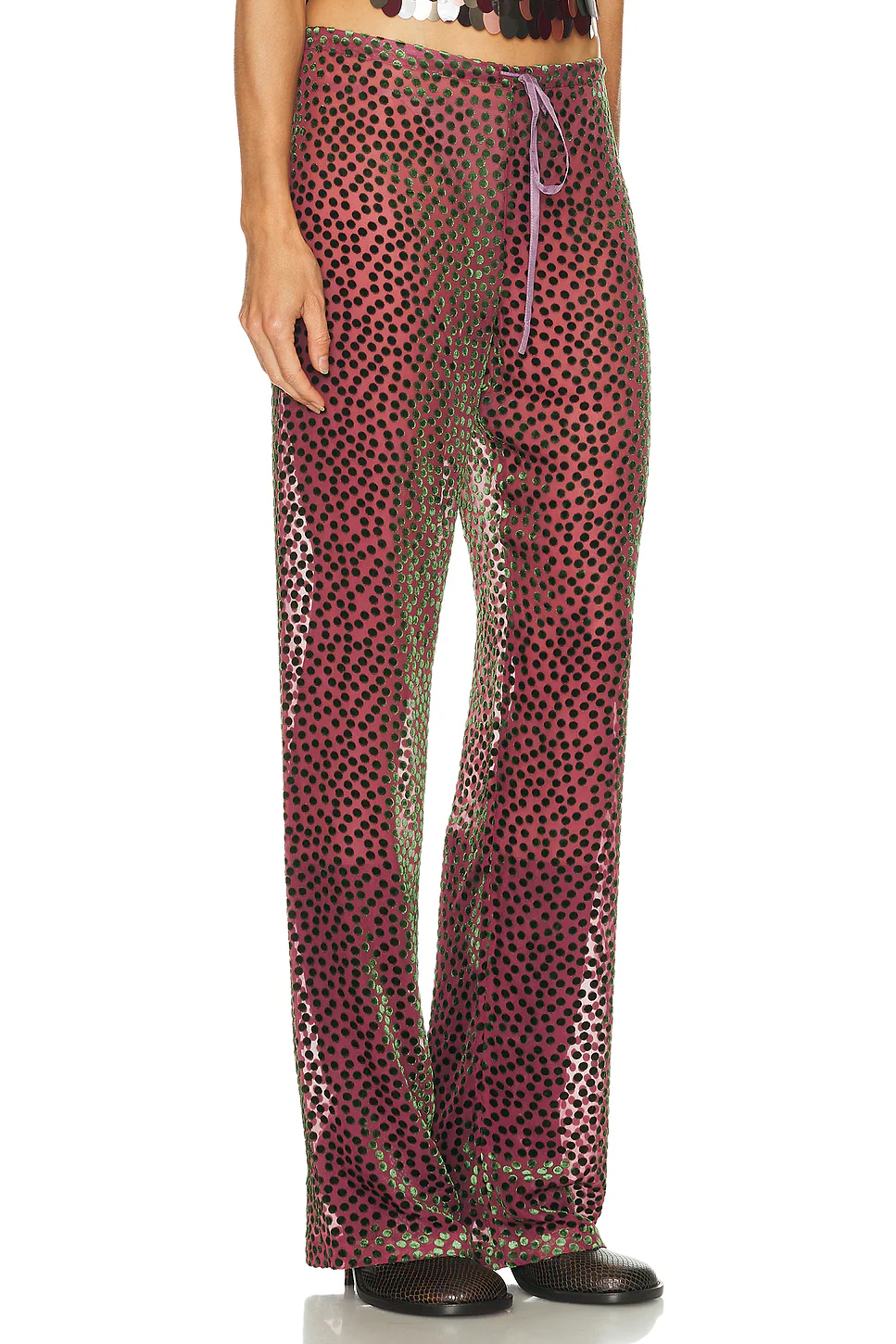 Pachas Pants Dark Pink