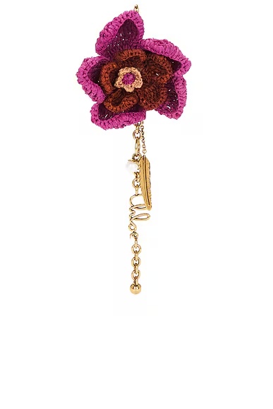 Flower Symbols Keychain Crushed Violet