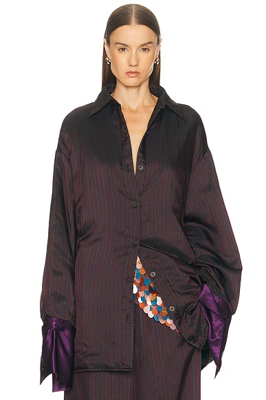 Cartan Shirt Burgundy