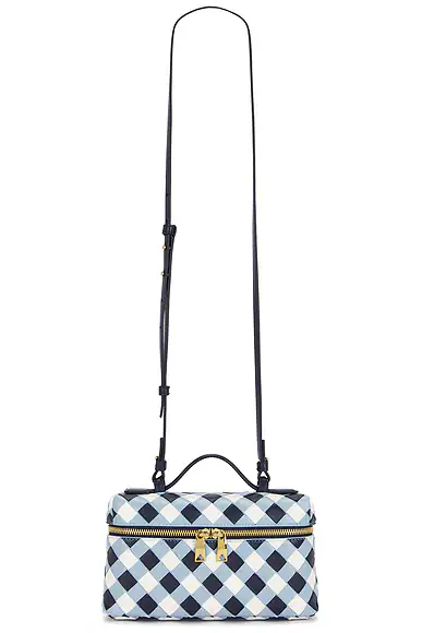 Bang Bang Vanity Bag Abyss, Ice White, & Muse Brass