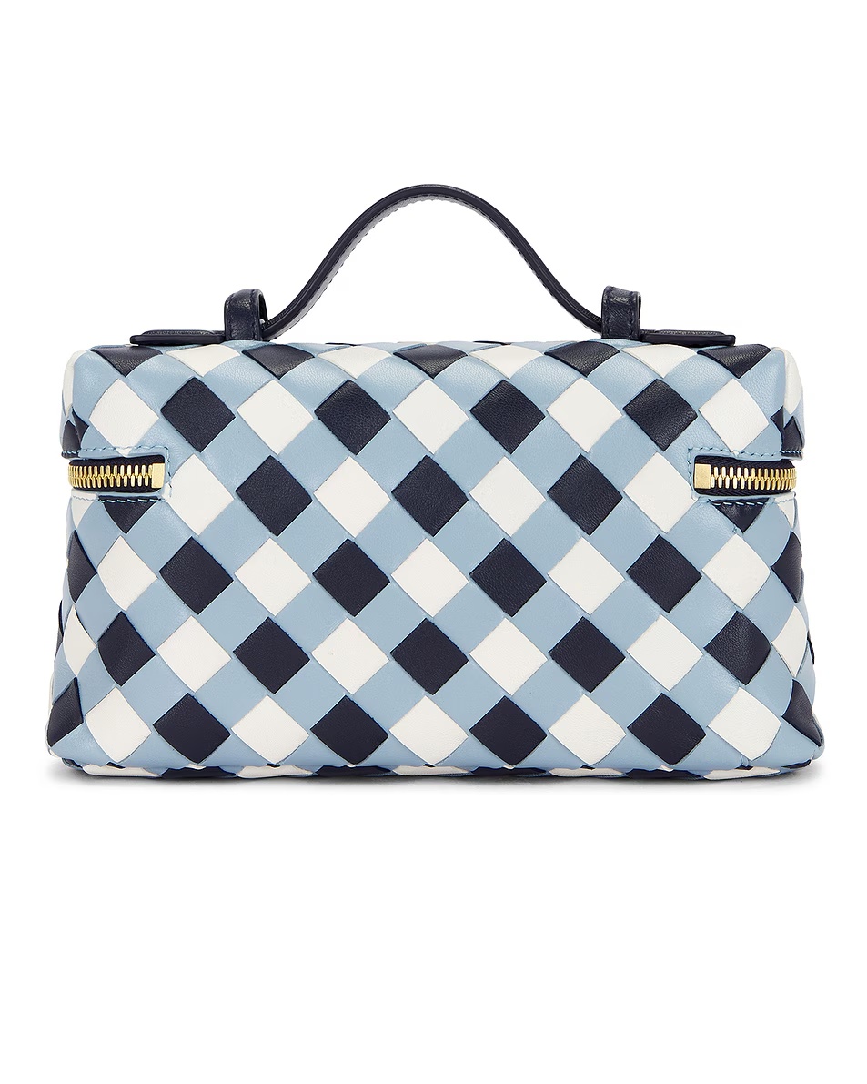 Bang Bang Vanity Bag Abyss, Ice White, & Muse Brass