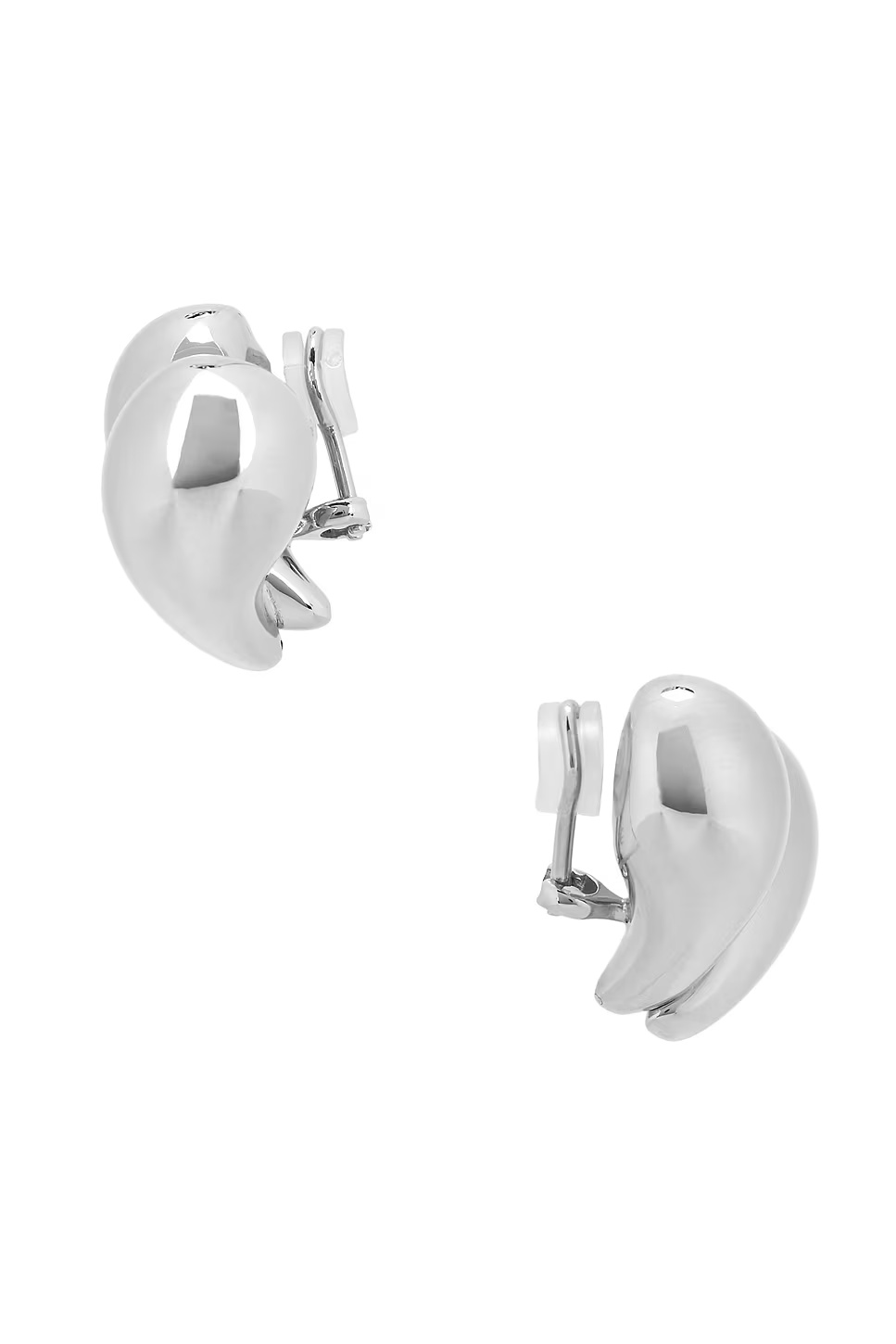 Heart Earrings Silver