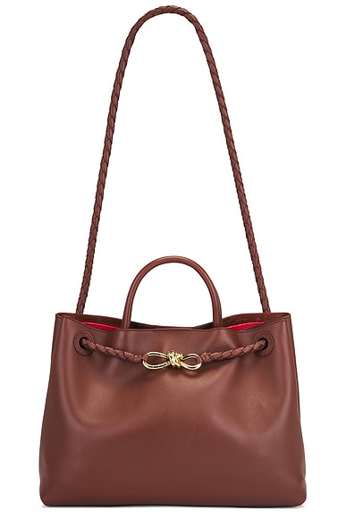 Andiamo Bag Sapele, Red Stone, & Muse Brass