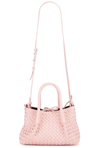 Small Pinacoteca Tote Bag Rose, Barolo, & Muse Brass