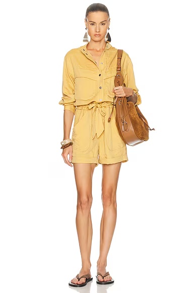 Betyna Romper Saffron