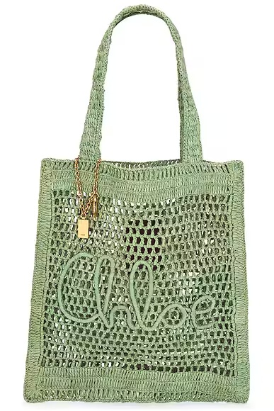 Summer Banana Tote Bag Tea Leaf Green
