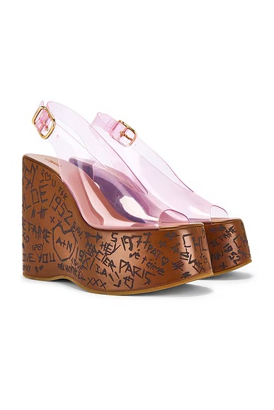 Maxime Wedge Pink Fizz