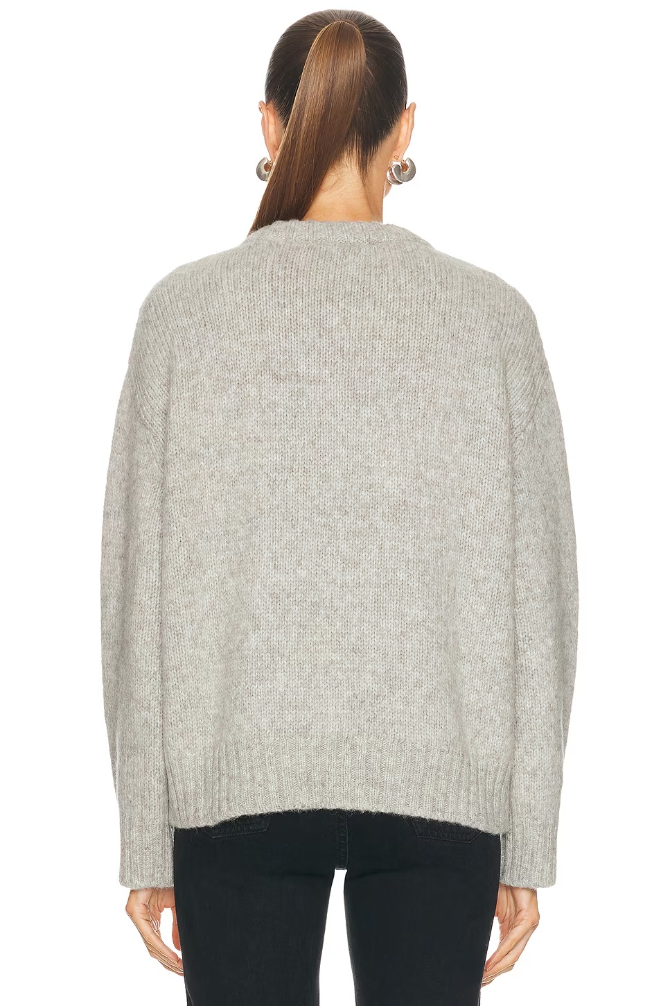 Tove Crewneck Sweater Heather Grey