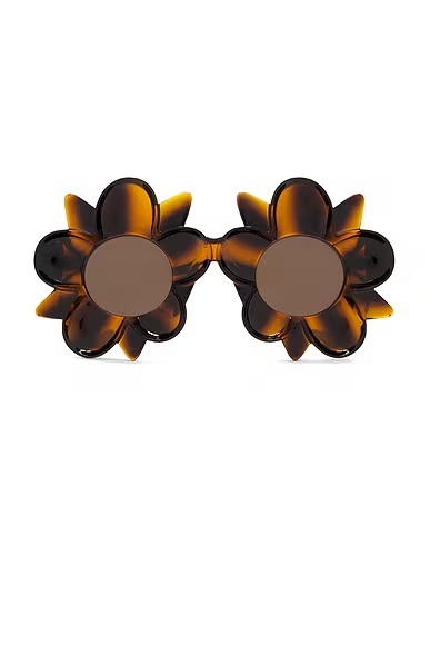 Flower Sunglasses Havana & Brown