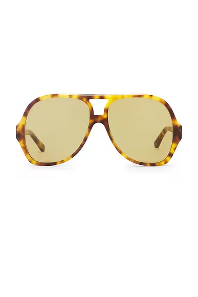 Salome Sunglasses Havana & Green