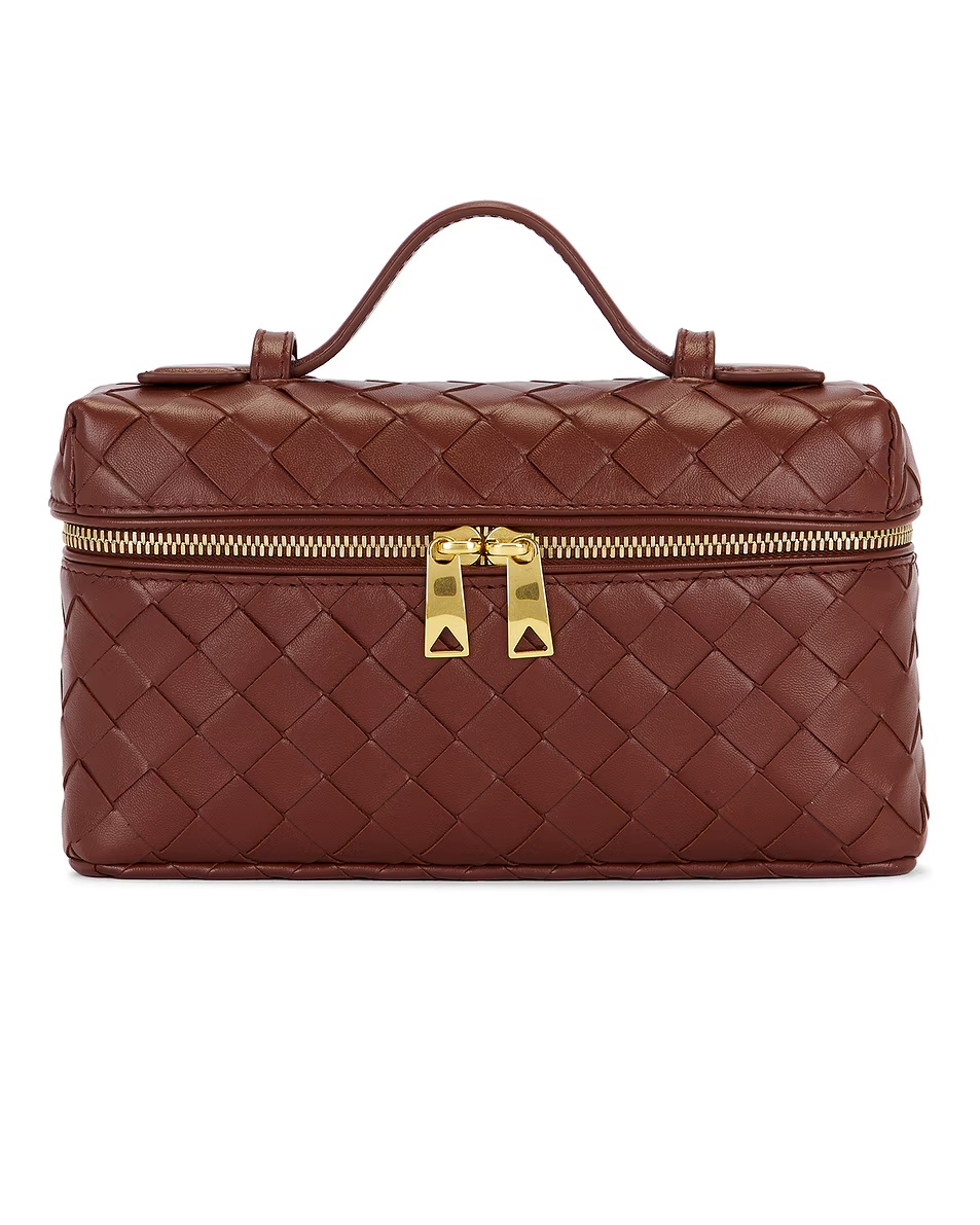 Bang Bang Vanity Case Sapele & Gold