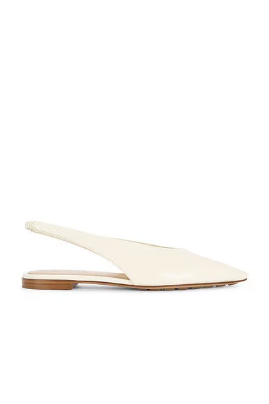 Slingback Flat Sea Salt