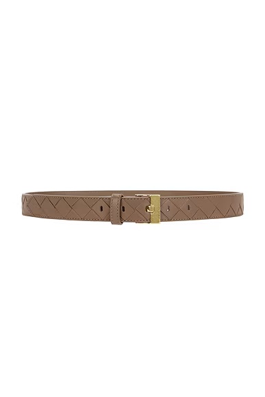 Intrecciato Belt Pinecone & Muse Brass