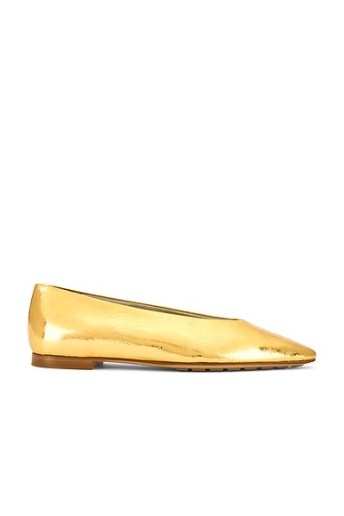 Ballet Flat Gold