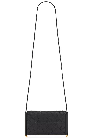 Solstice Phone Pouch Black & Muse Brass