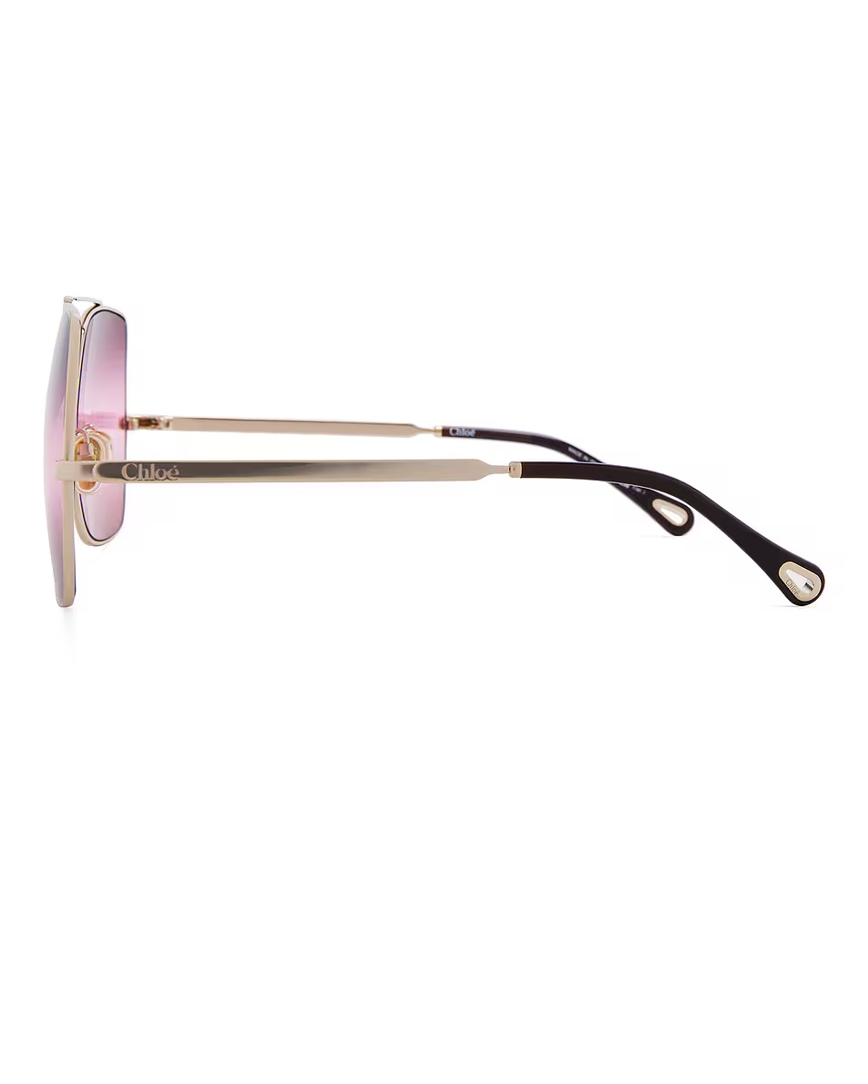 Aly Sunglasses Gold & Red