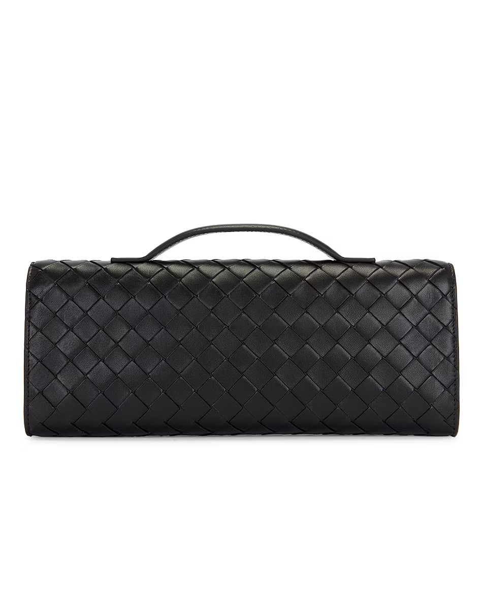 Andiamo Long Clutch Black & Muse Brass