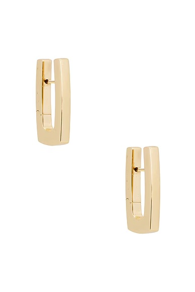Hoop Earrings Yellow Gold
