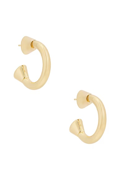 Hoop Earrings Yellow Gold