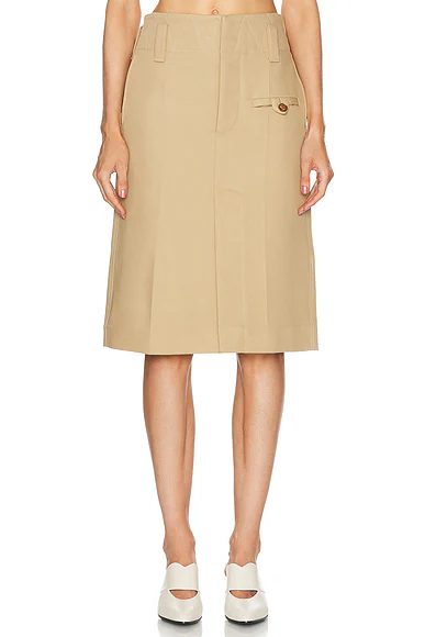Midi Skirt Pale Oak