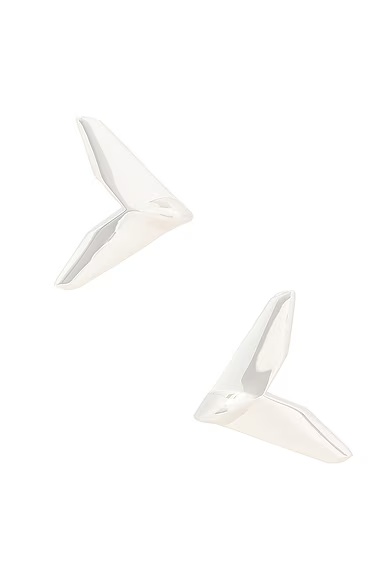Wing Earrings Silver