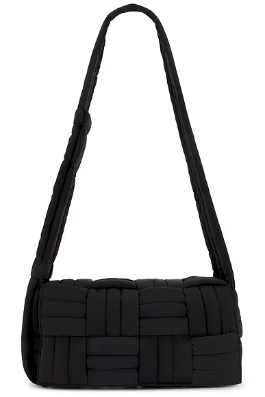 Medium Padded Tech Cassette Paper Bag Black & Silver