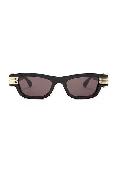 Rectangular Sunglasses Black & Grey