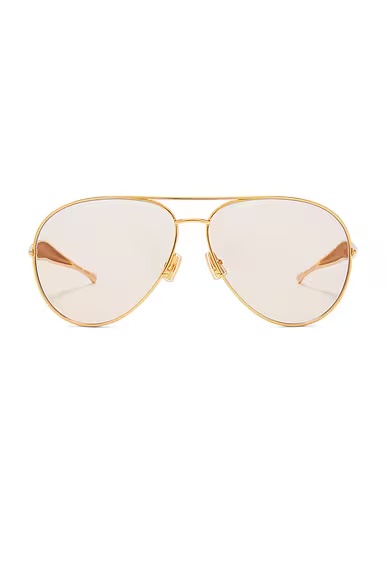 Sardine Sunglasses Gold & Brown