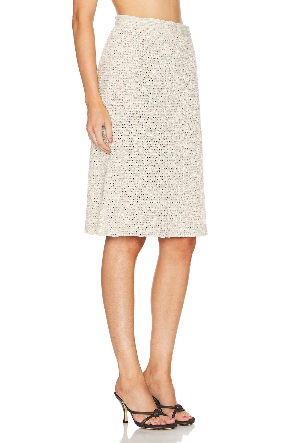 Midi Skirt Bone & Cloud