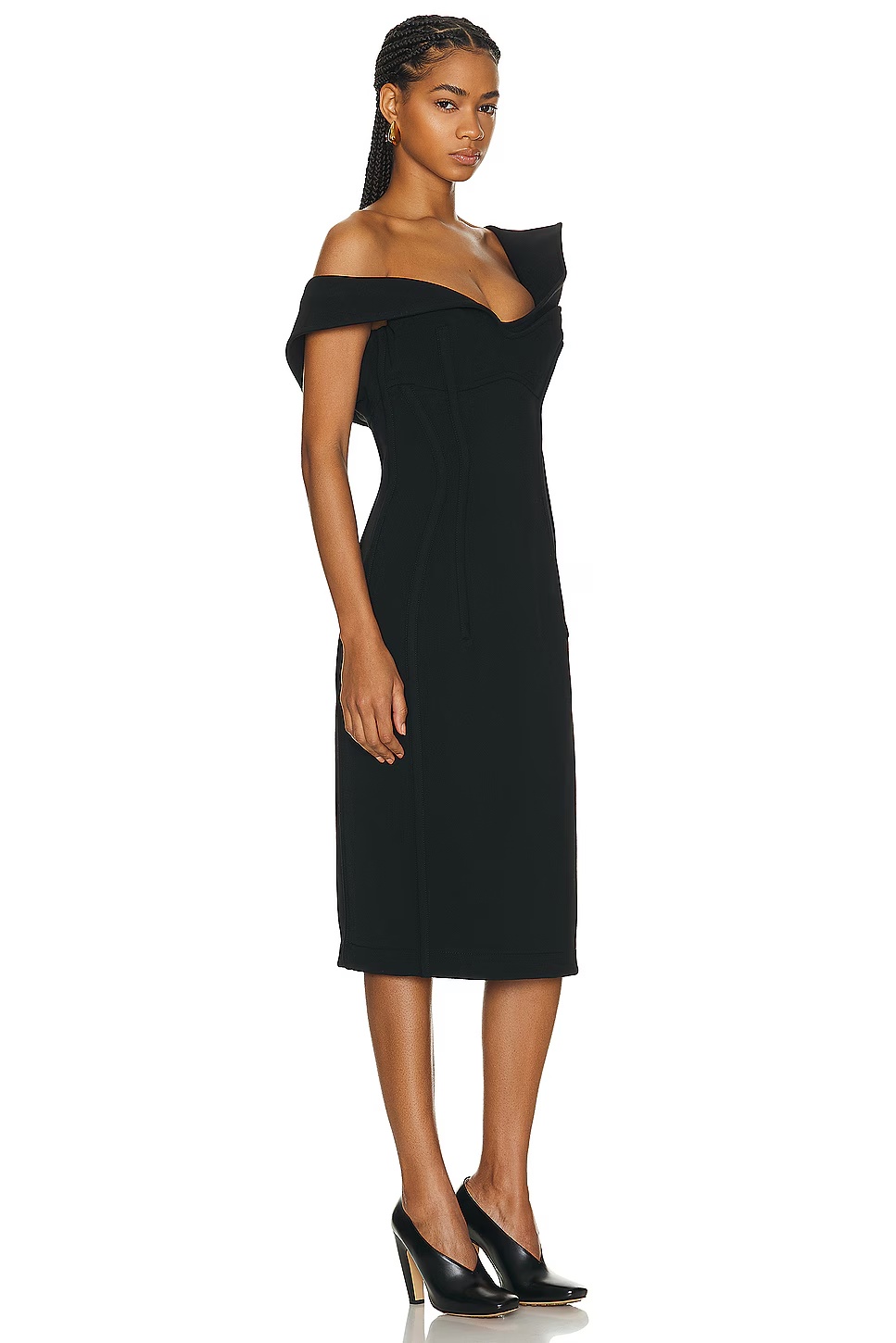 Midi Dress Black