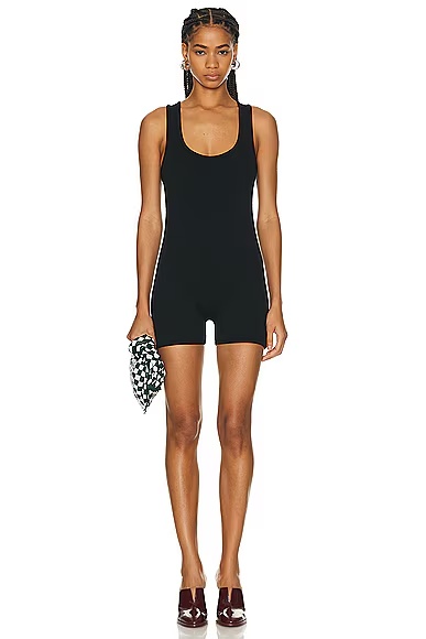 Sleeveless Romper Black