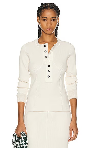 Long Sleeve Top Sea Salt